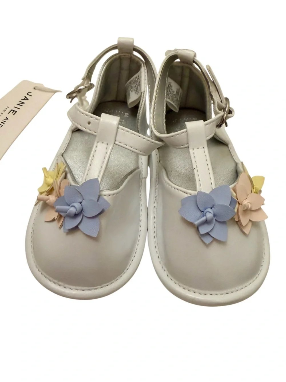 Janie and Jack Baby T-strap Shoes